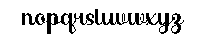 Julian Calista Font LOWERCASE