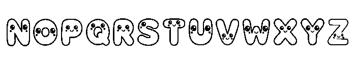 Julian Regular Font LOWERCASE