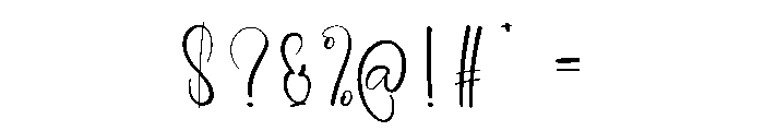 Juliet Valentine Font OTHER CHARS