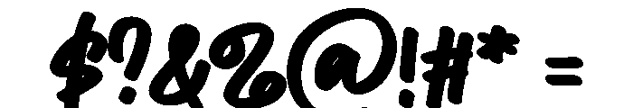 Juliman Font OTHER CHARS