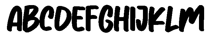 Juliman Font UPPERCASE