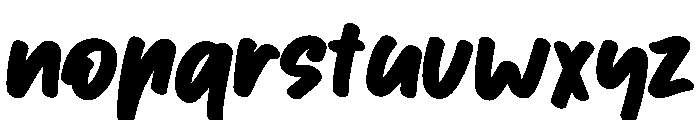 Juliman Font LOWERCASE