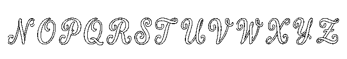 Julio Regular Font UPPERCASE