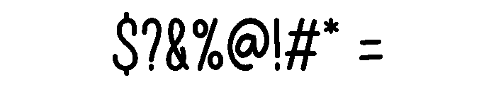 July Loves Font OTHER CHARS