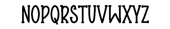 July Loves Font LOWERCASE