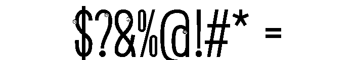 Jumbone Font OTHER CHARS