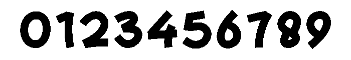Jump Broke Font OTHER CHARS