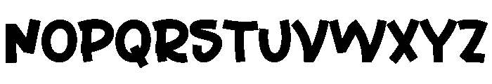 Jump Broke Font UPPERCASE