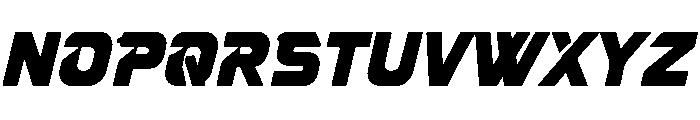 Jump Force Font UPPERCASE