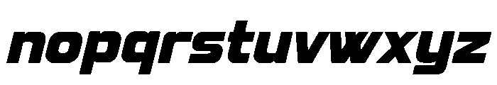 Jump Force Font LOWERCASE