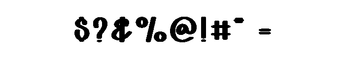 Jumphigh Font OTHER CHARS