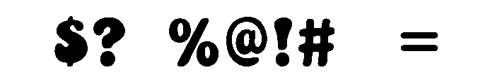 Jumpo Jumix Regular Font OTHER CHARS
