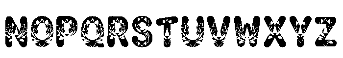 Juna Regular Font LOWERCASE