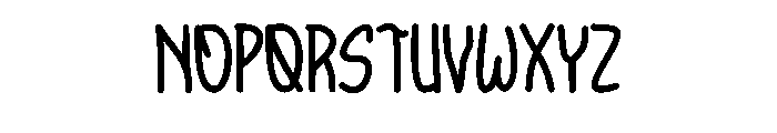 Junella Regular Font UPPERCASE