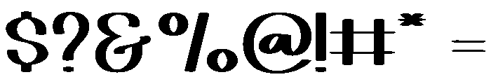 Jungle Adventure Font OTHER CHARS