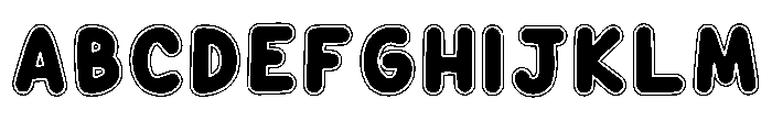 Jungle Animals Regular Font UPPERCASE