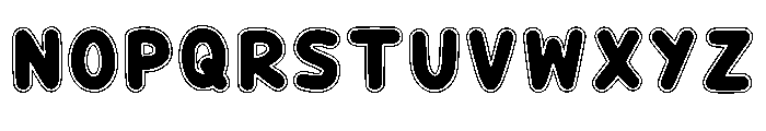 Jungle Animals Regular Font UPPERCASE