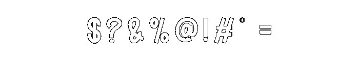 Jungle Christmas Font OTHER CHARS
