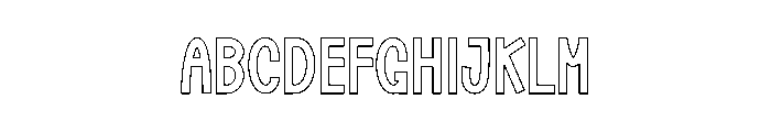 Jungle Christmas Font UPPERCASE