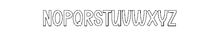 Jungle Christmas Font LOWERCASE