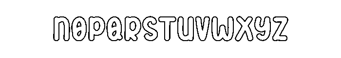 Jungle Dinosaur Font LOWERCASE