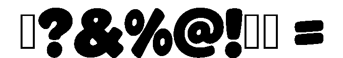 Jungle Jamboree Regular Font OTHER CHARS