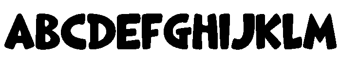 Jungle Jamboree Regular Font UPPERCASE