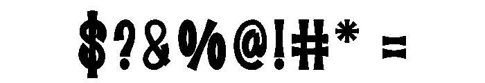 Jungle Valley Font OTHER CHARS