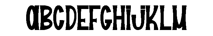Jungle Valley Font UPPERCASE