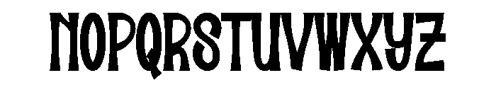 Jungle Valley Font UPPERCASE