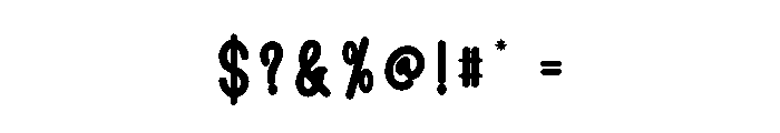Jungle Wintersnow Font OTHER CHARS