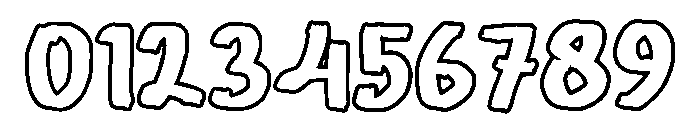 Junior Outline Regular Font OTHER CHARS