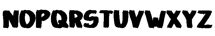 Junior Painter Regular Font UPPERCASE