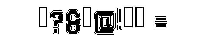 Junior School Regular Font OTHER CHARS