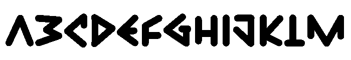 Just Logo Font UPPERCASE