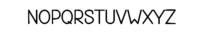 Just Moment Font UPPERCASE