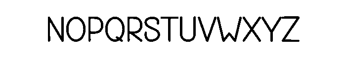 Just Moment Font LOWERCASE