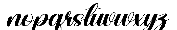 Justea Font LOWERCASE