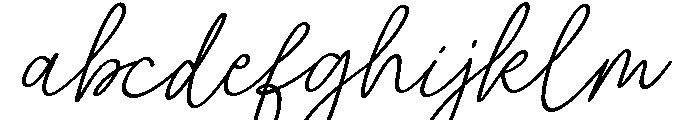 Justine Signature FONT