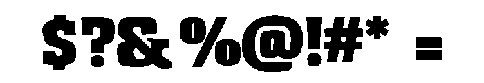 Justock Font OTHER CHARS