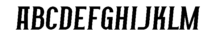 Jutonely Font UPPERCASE