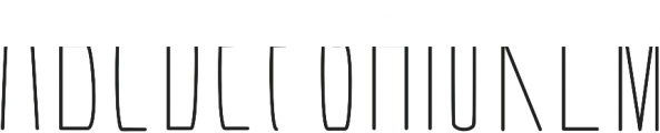 JUICE - Sans Thin Thin otf (100) Font UPPERCASE