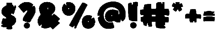 JUNGLE KIDS otf (400) Font OTHER CHARS