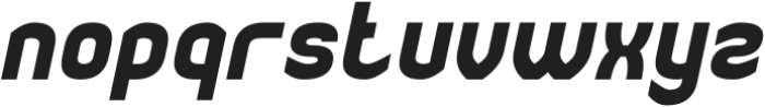 JUST DO NOW Italic otf (400) Font LOWERCASE