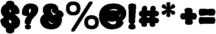JUSTLOVE-Regular otf (400) Font OTHER CHARS