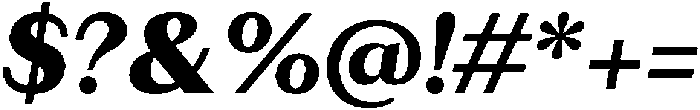 Juana Text Black Italic otf (900) Font OTHER CHARS