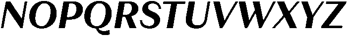 Juana Text Bold Italic otf (700) Font UPPERCASE