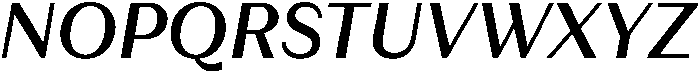 Juana Text SemiBold Italic otf (600) Font UPPERCASE