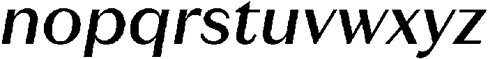 Juana Text SemiBold Italic otf (600) Font LOWERCASE