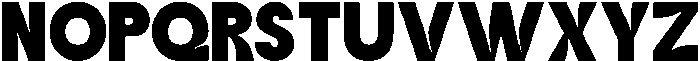 Jubble Black otf (900) Font UPPERCASE
